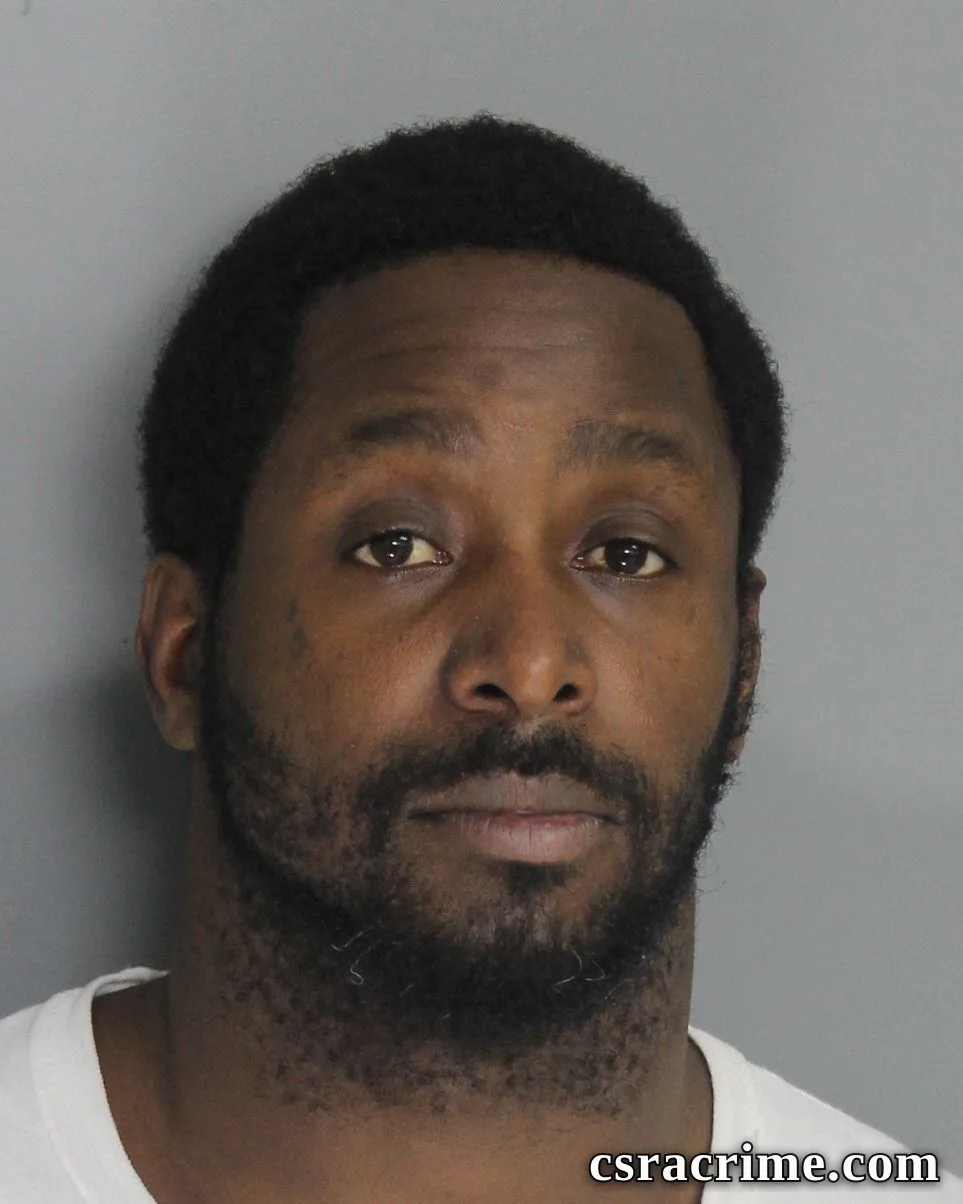 Darry Redding booking photo