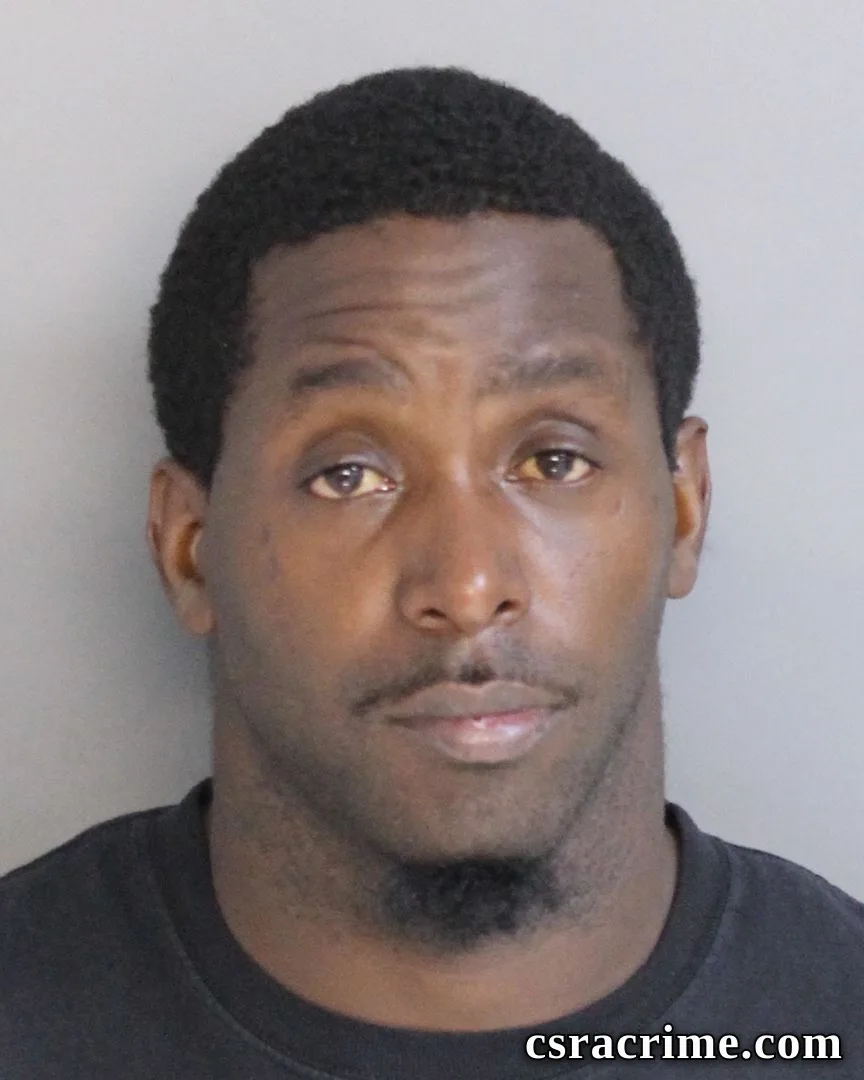 Darry Redding booking photo