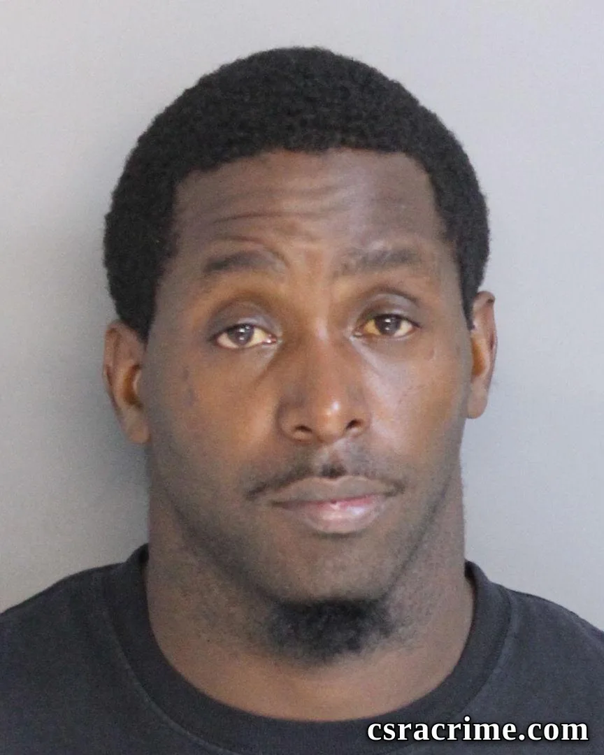 Darry Redding booking photo