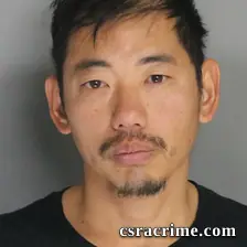 David Kim JR booking photo
