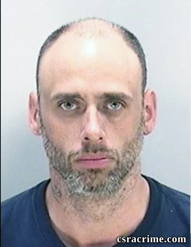 David Warrick booking photo