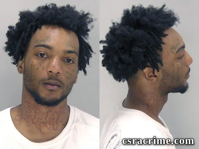 Deandre Burns booking photo