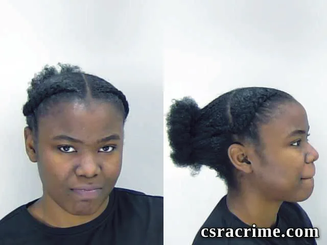 Debrianna Campbell booking photo