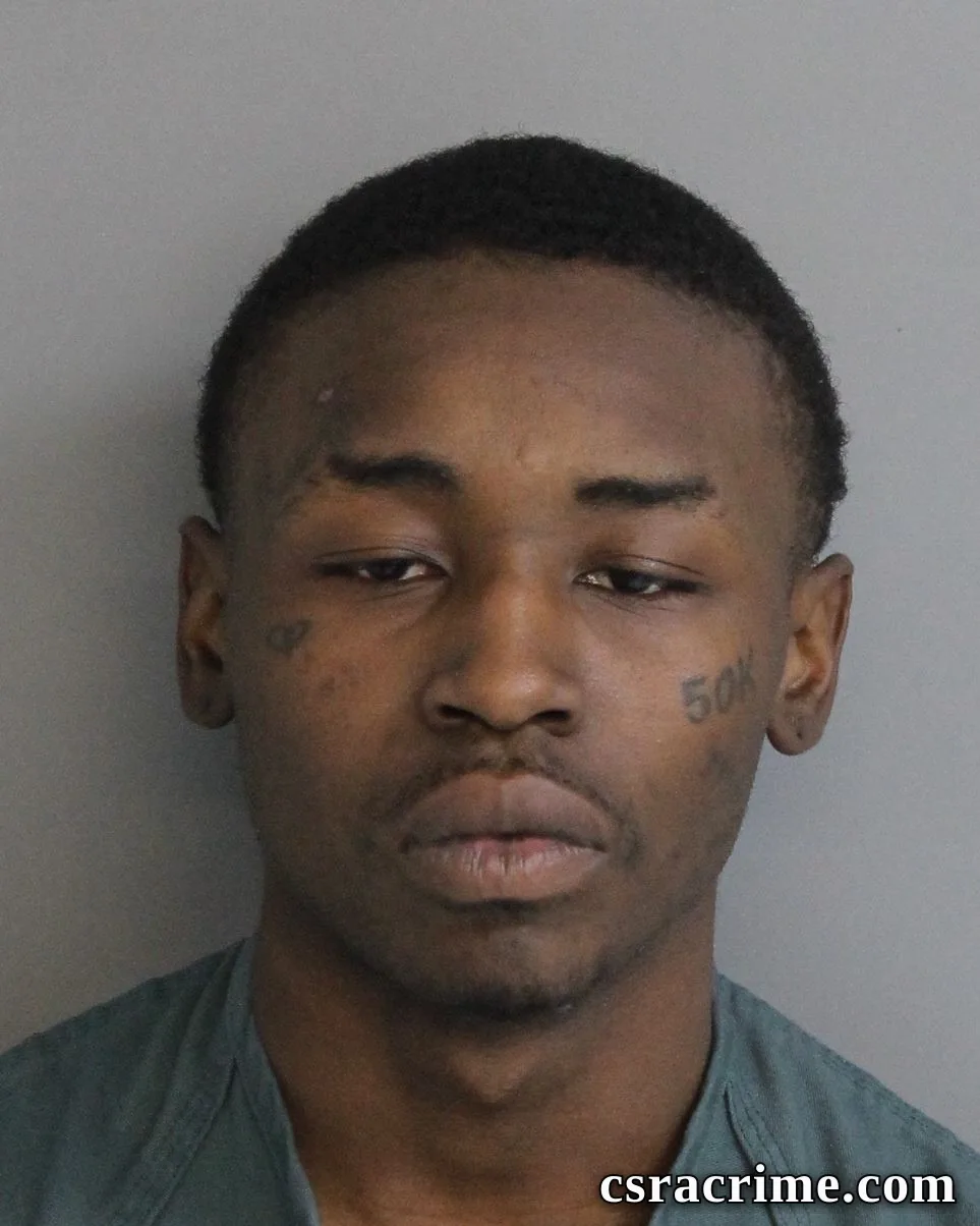 Decavien Williams booking photo