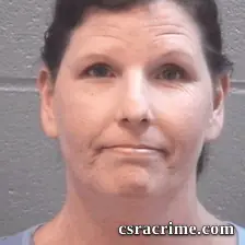 Delia Minnick booking photo