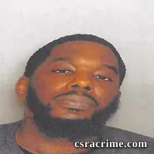 Delonte Harris booking photo
