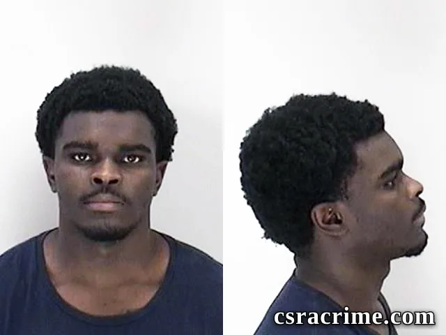 Demari Crawford booking photo