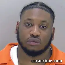 Denzel Larry booking photo