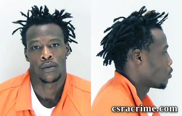 Deontre Booker booking photo