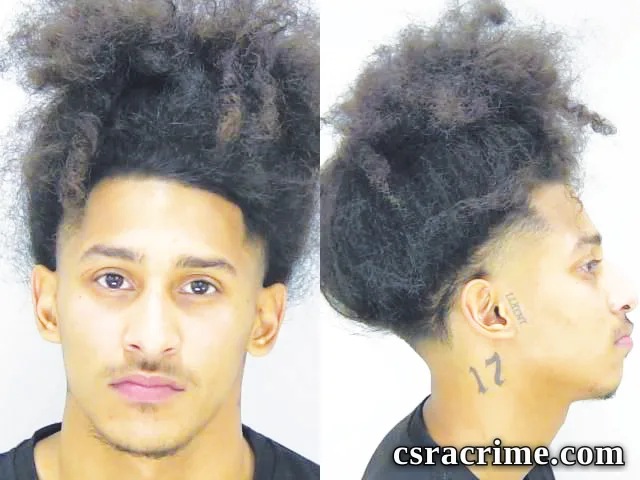 Derek Cruz booking photo