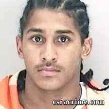 Derek Cruz booking photo