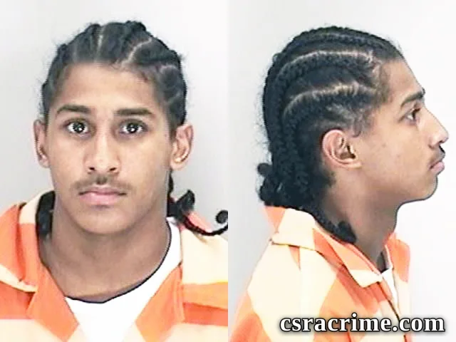 Derek Cruz booking photo