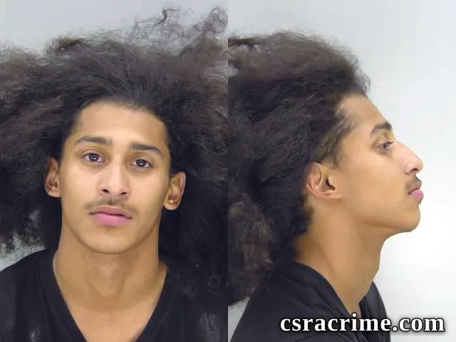 Derek Cruz booking photo