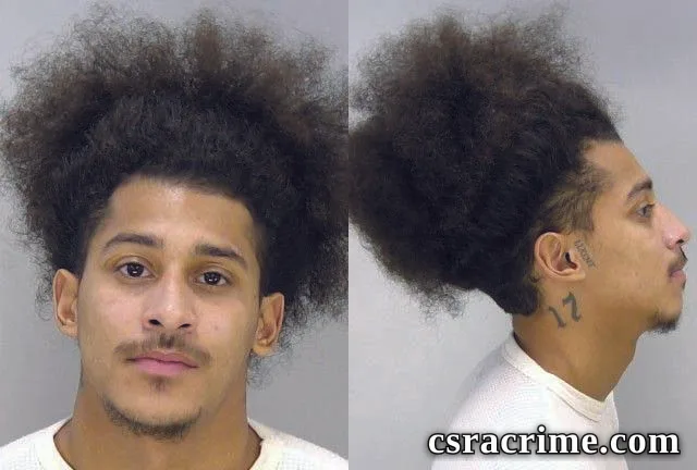Derek Cruz booking photo