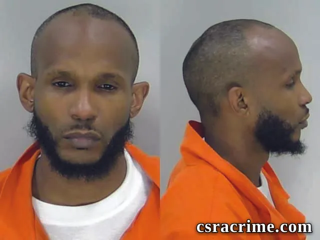 Derrick Trotter booking photo