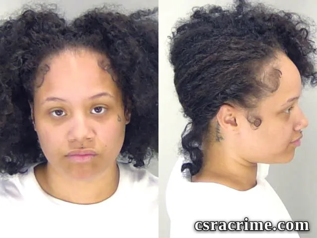 Destiny Irons booking photo