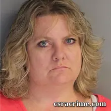 Diane Burr booking photo