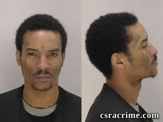 Dominick Hopgood booking photo