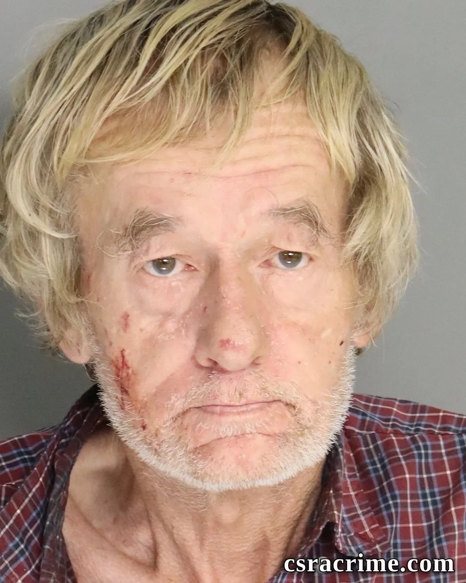 Donald Rushton booking photo