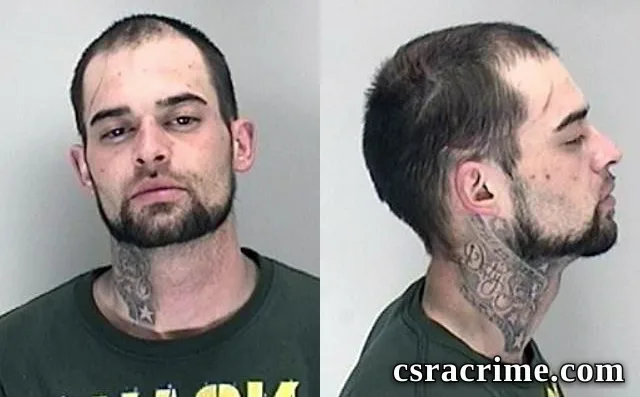 Dustin Hollimon booking photo