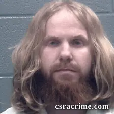 Dustin Leeking booking photo