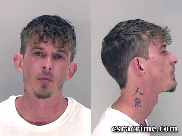 Dylan Rollinson booking photo