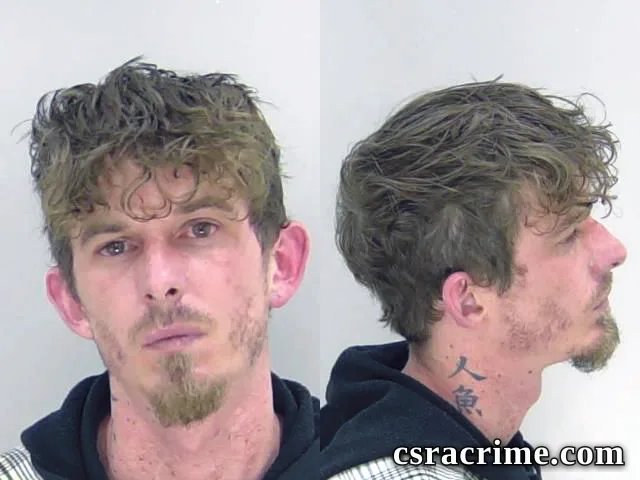 Dylan Rollinson booking photo
