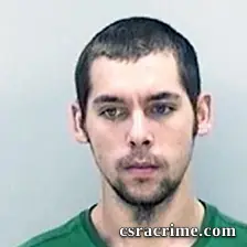 Dylan White booking photo