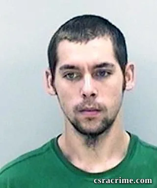 Dylan White booking photo