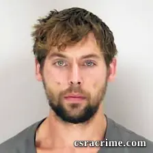 Dylan White booking photo