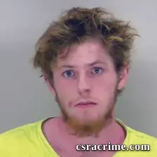 Dylan White booking photo