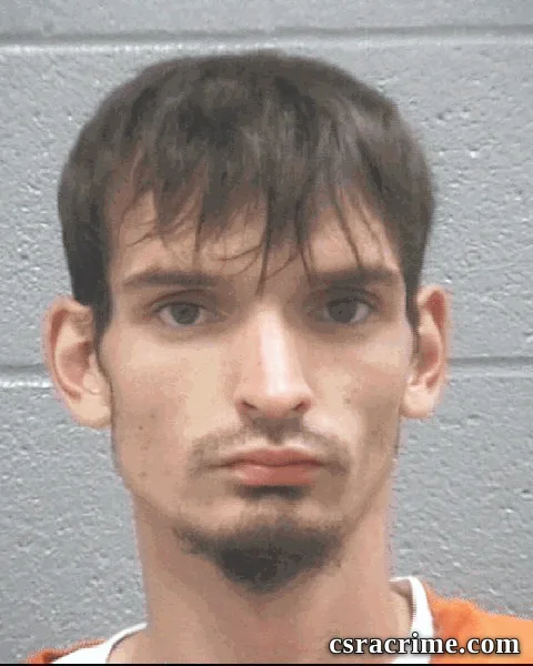 Dylan Widener booking photo
