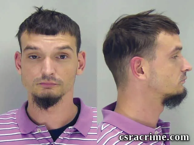 Dylan Widener booking photo