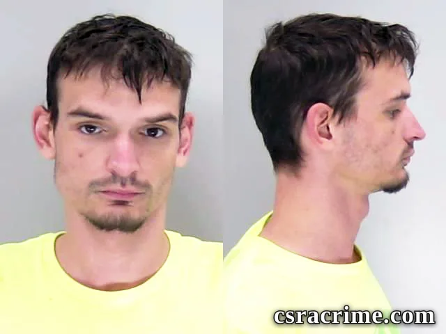 Dylan Widener booking photo
