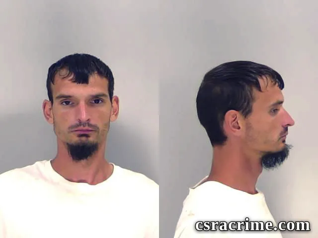 Dylan Widener booking photo