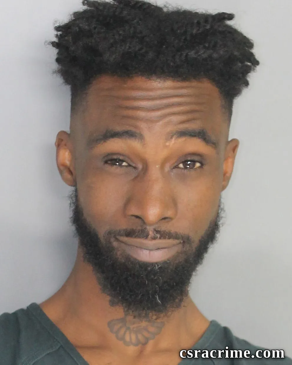 Dyron Glover booking photo
