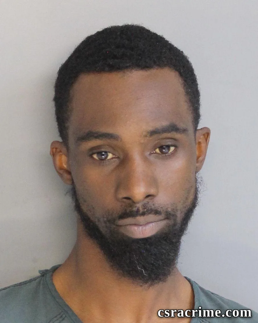 Dyron Glover booking photo