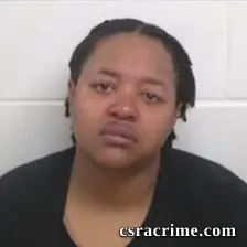 Ebony Peoples booking photo