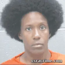 Ebony Simmons booking photo