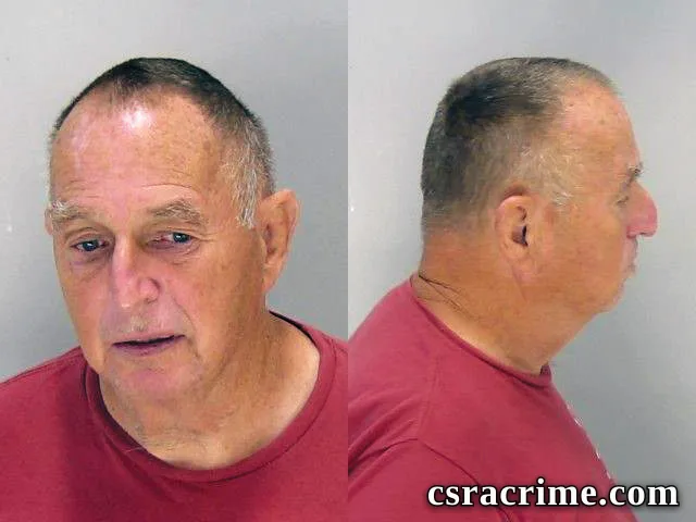 Edmund Baker booking photo