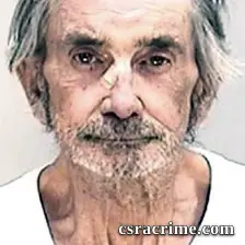 Edward Oates booking photo