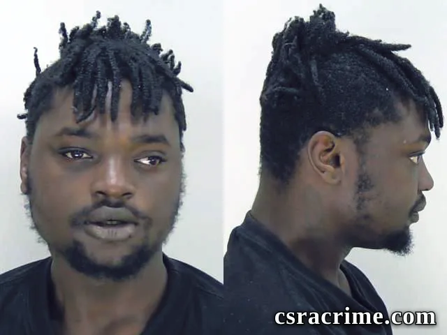 Elijah Benning booking photo