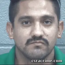 Enrique Meza booking photo