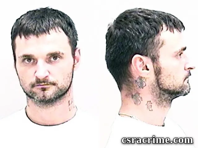 Eric Burdette booking photo