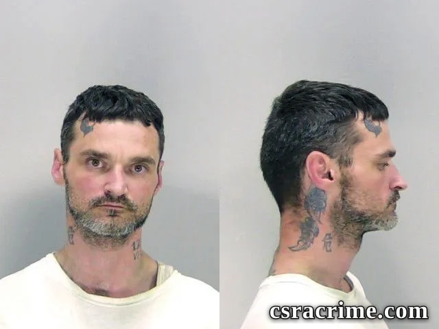 Eric Burdette booking photo