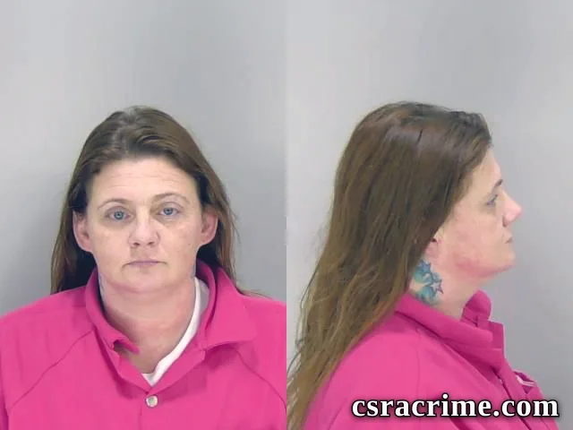 Erica Holmes booking photo