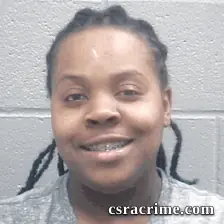 Erica Rucker booking photo