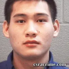 Erick Zheng-Sam booking photo
