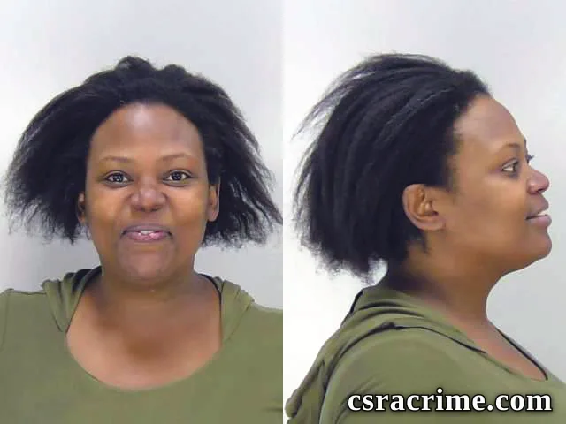 Ericka Dunbar booking photo