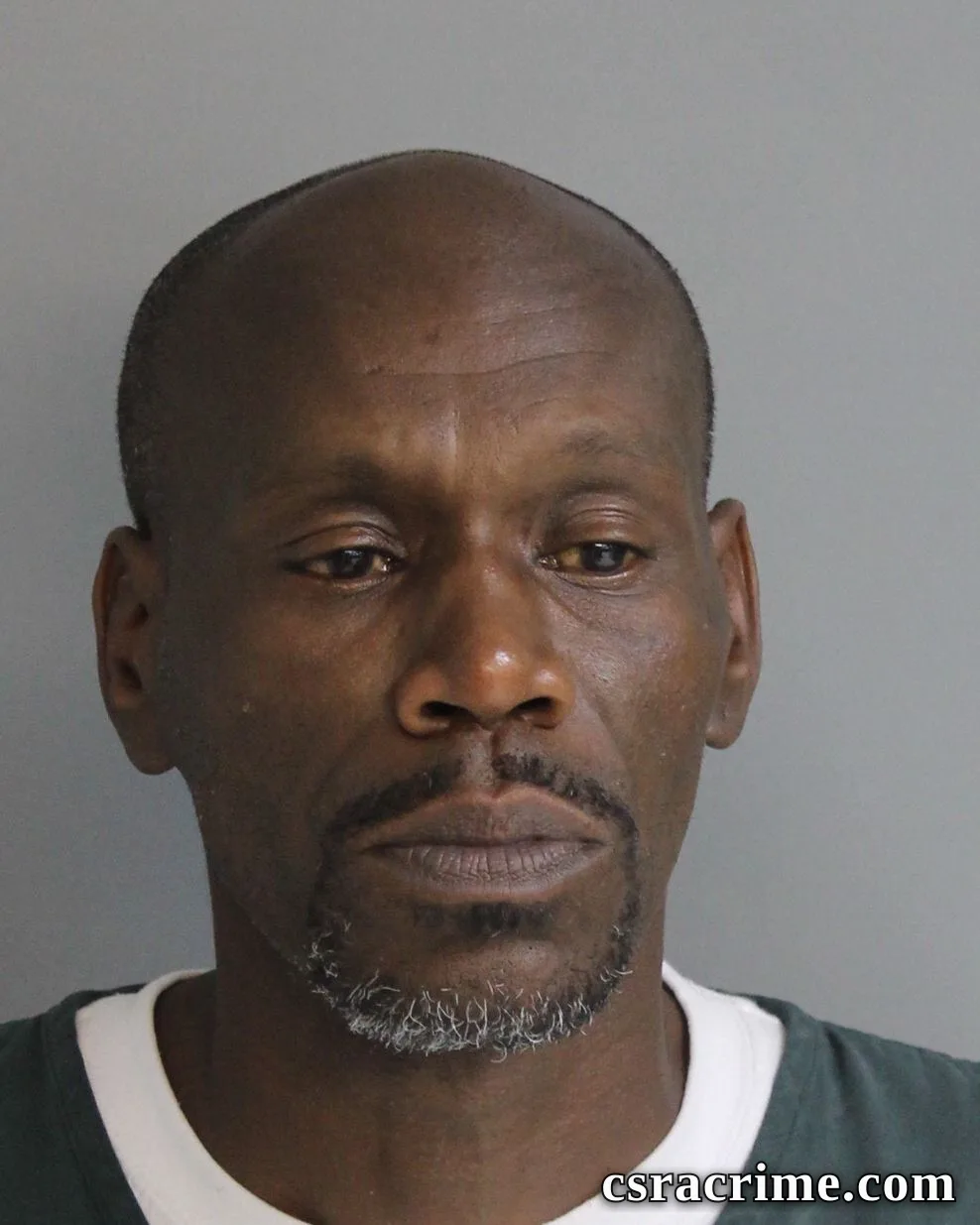 Ernest Woodward booking photo